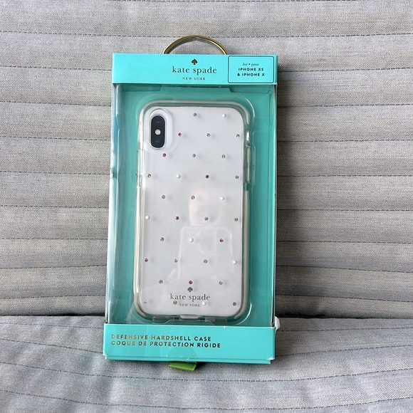 Kate Spade Defensive Hardshell Case for Apple iPhone X